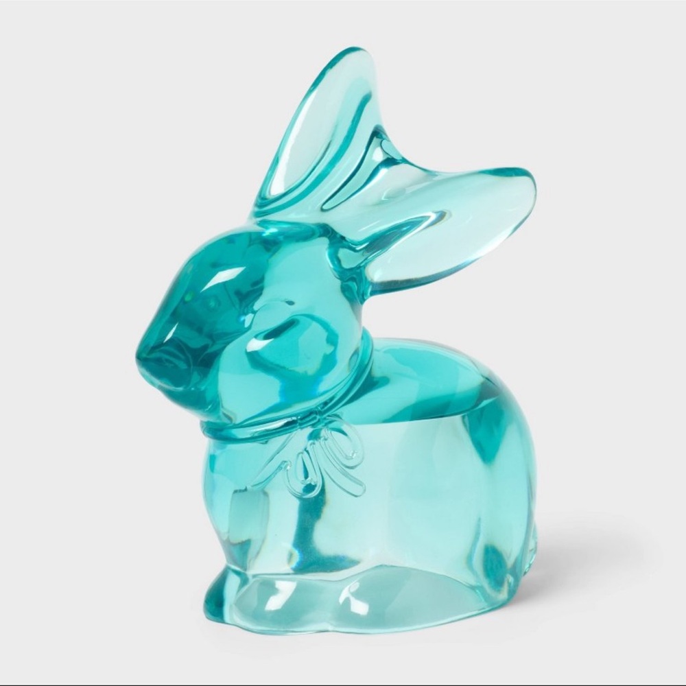 New! Target Spritz Easter Acrylic Blue 5” Decorative Bunny Figural Spring 2026